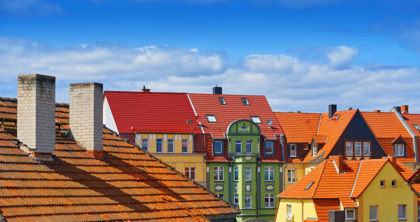 istock Nordhausen downtown facades in Harz Thuringia 1339271570