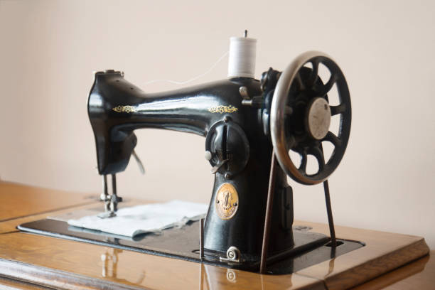 istock antique pedal sewing machine 1339272062