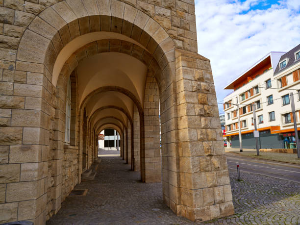 istock Nordhausen stadthaus archs in Harz Germany 1339272080