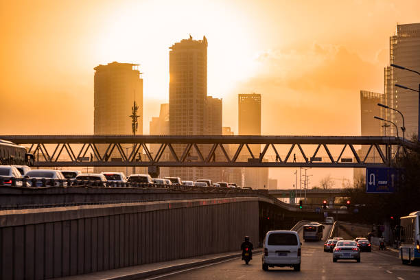 Beijing Central Business District traffic