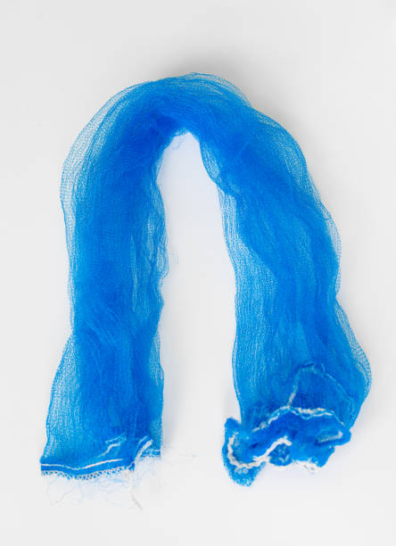 istock Reusable net bag, Nylon grass net harvesting device 1339277971
