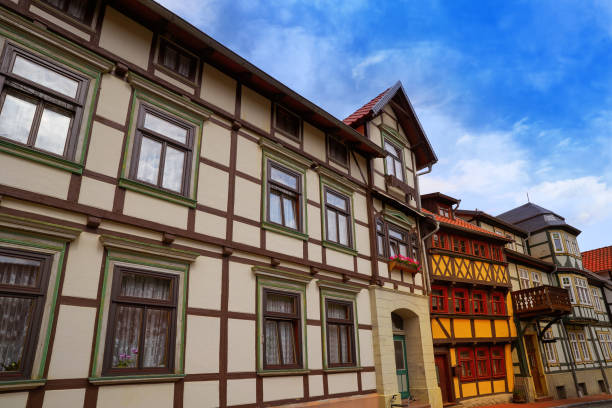 istock Stolberg facades in Harz mountains Germany 1339284885