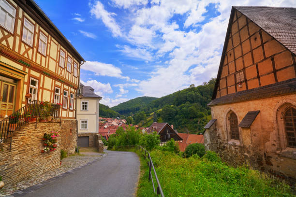 istock Stolberg facades in Harz mountains Germany 1339285284