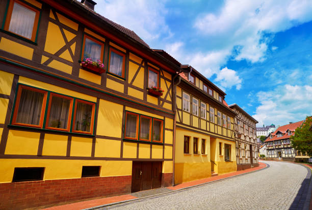 istock Stolberg facades in Harz mountains Germany 1339285672