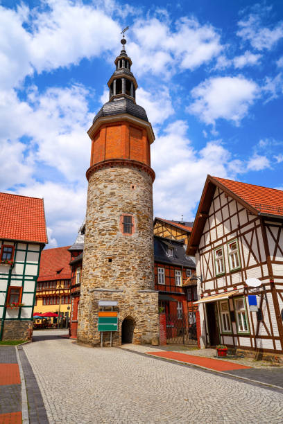 istock Saiger tower in Stolberg at Harz Germany 1339289536