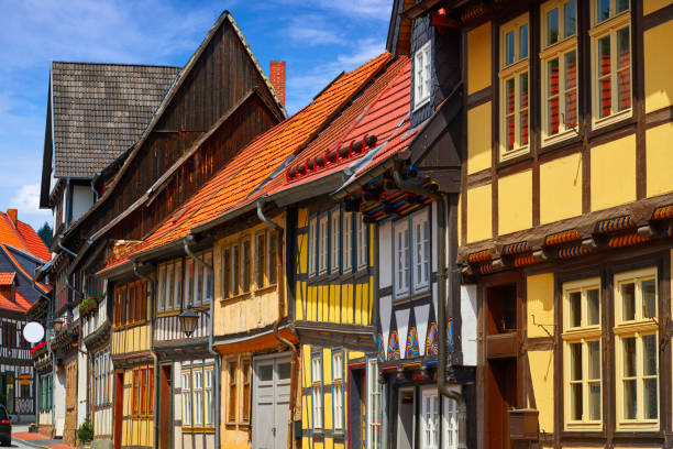 istock Stolberg facades in Harz mountains Germany 1339290036