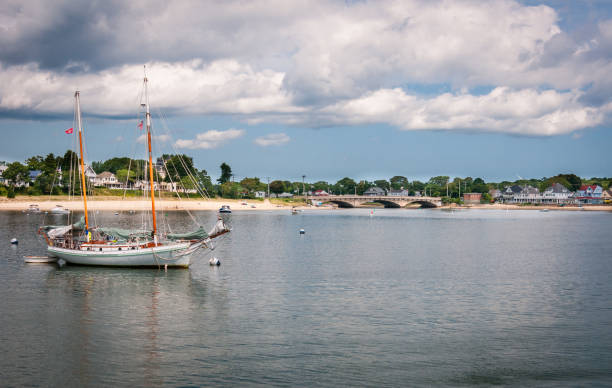 istock Moored off Onset Village 1339296438