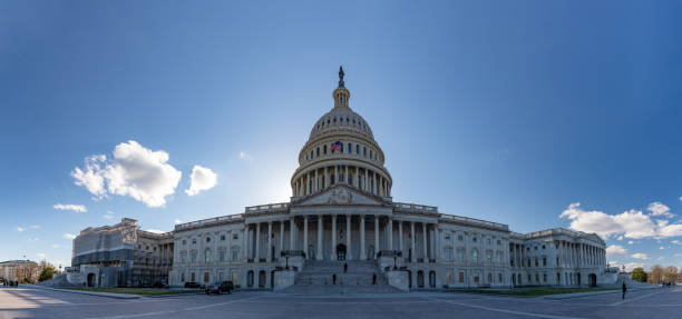 United States Capitol stock photo