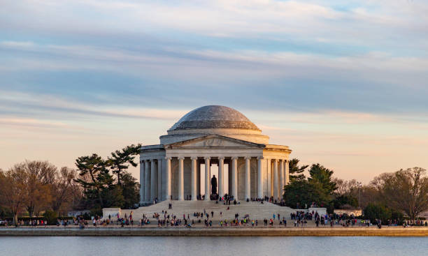 Thomas Jefferson Memorial stock photo