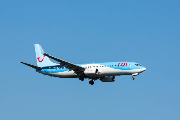 D-ATYJ TUIfly Boeing 737-800 stock photo