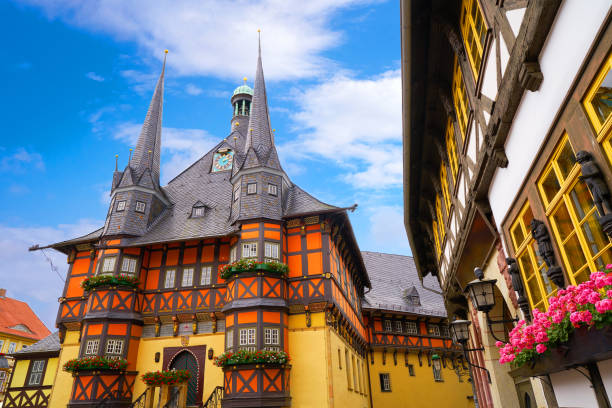 istock Wernigerode Town Hall City city hall Harz Germany 1339301674