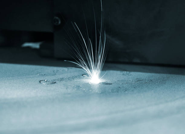 istock 3D printer printing metal. Laser sintering machine for metal. 1339305513