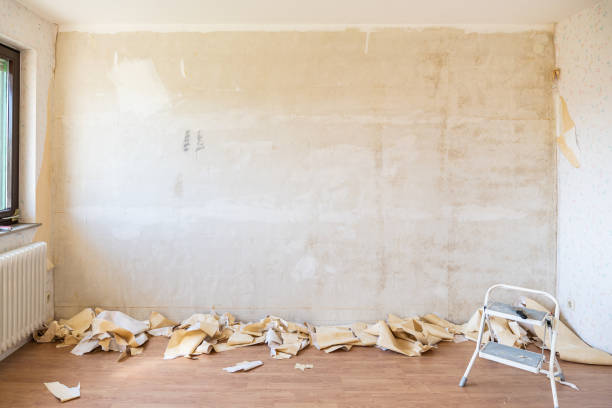 istock Home Renovation Project, Removing Wallpaper 1339308279