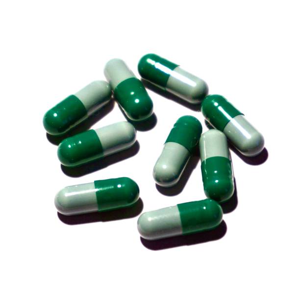 istock Group of pills on white background 1339308426