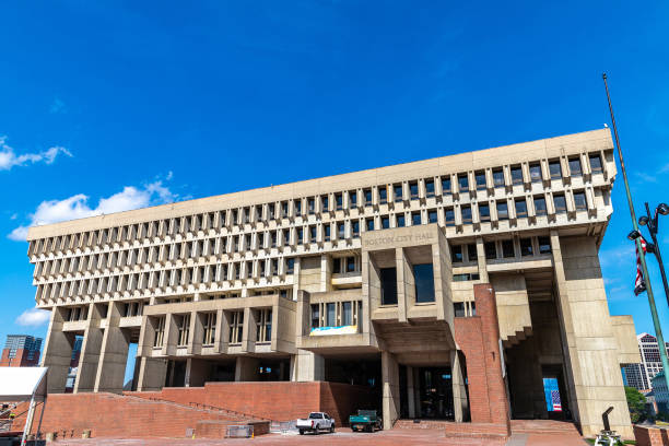istock Boston City Hall in Boston 1339315990
