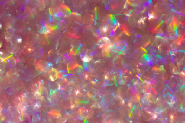 istock Abstract defocused pink background with shining glitter.Good as overlay layer. 1339320581