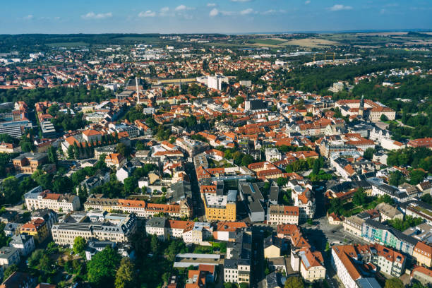 istock Aerial view of Weimar, Germany 1339321822