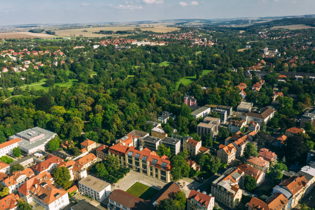 istock Aerial view of Weimar, Germany 1339321842