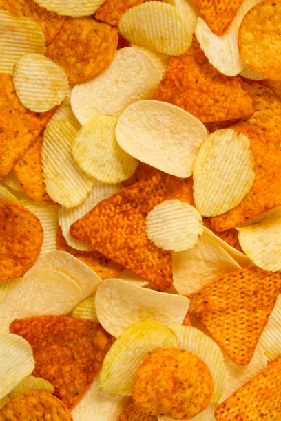 istock Potato and Tortilla Chips Background 1339326529
