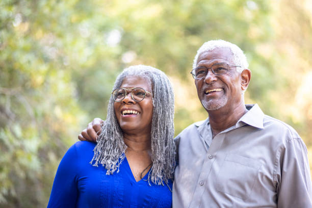 istock Senior Black Couple Smiling Together 1339328063