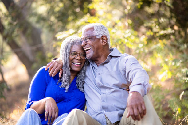 istock Senior Black Couple Sitting Together 1339328082