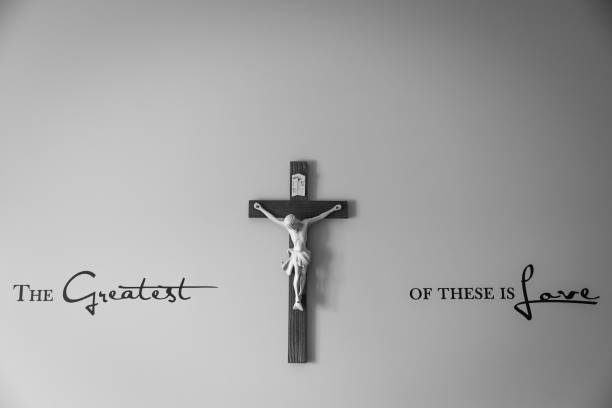 istock Crucifix and gospel message 1339332573