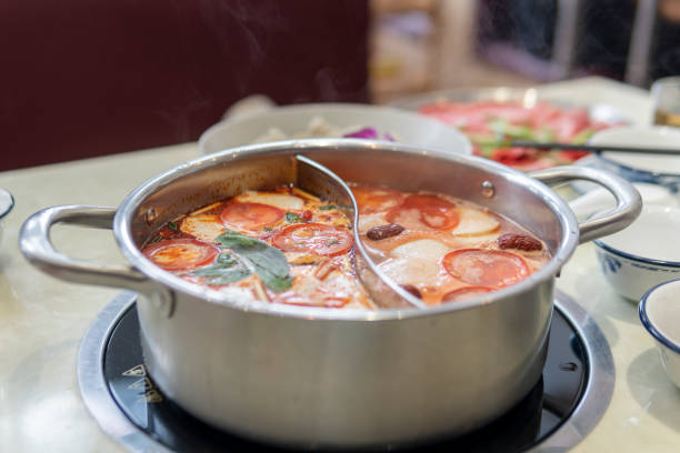 istock Tom Yum Goong and Tomato Hot Pot 1339368950