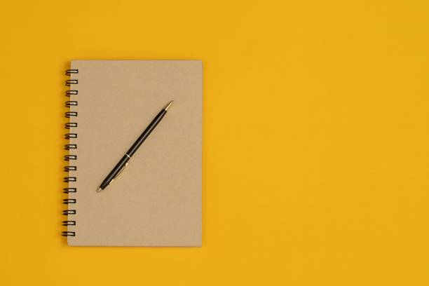 istock Notebooks and pens are used to save important documents. 1339375406