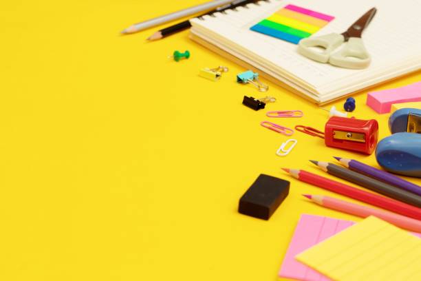 istock Equipment, various colors, used in document work, decoration to be beautiful, modern 1339375498