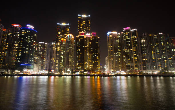 istock Busan Haeundae Marine City night view 1339391754