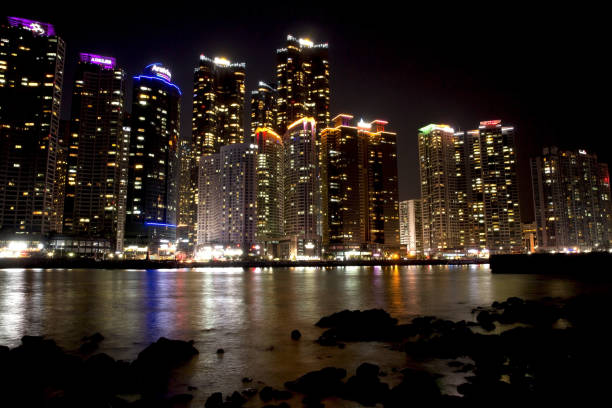 istock Busan Haeundae Marine City night view 1339391769