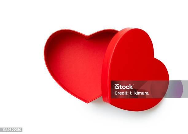 Heart Shaped Box Stock Photo - Download Image Now - Box - Container, Heart Shape, Valentine's Day - Holiday