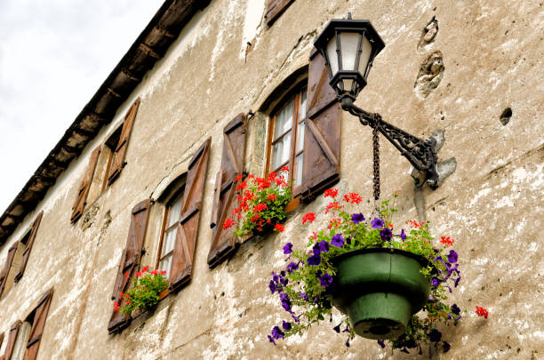 These photographs were taken on August 31, 2021 in the town of Anciles (Huesca) in Spain.Anciles is a very small town that belongs to the municipality of Benasque in Huesca (Spain), located just 2 kilometers from it. It is located in the Aragonese Pyrenees and has the qualification of \