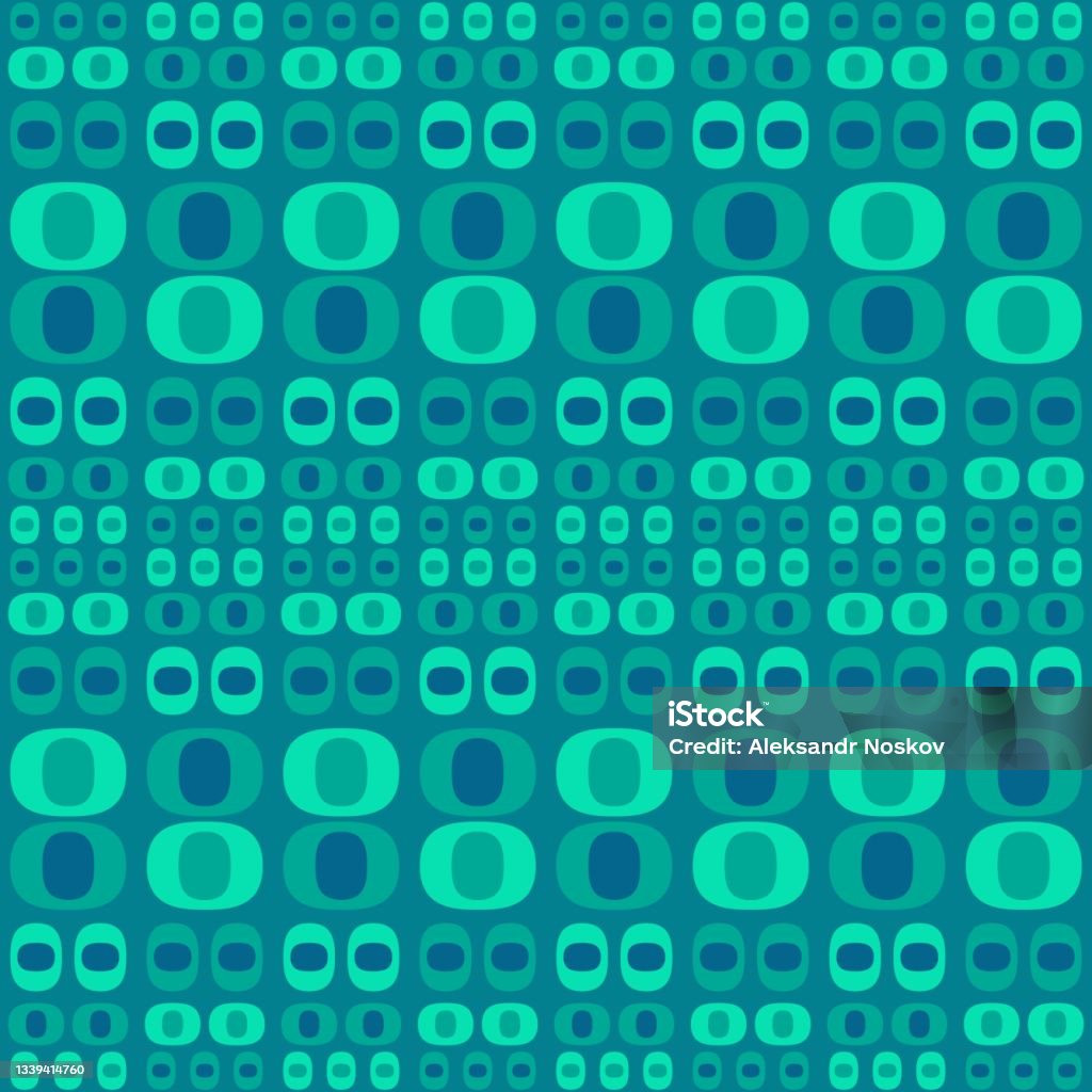 Abstract Pattern Rounded Rounded Abstract Seamless Pattern Accent For Any Surfaces Stock ...