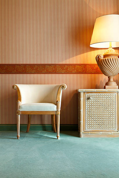 istock side table, chair and lamp 133943080