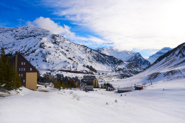 istock Candanchu skyline in Huesca on Pyrenees Spain 1339446772