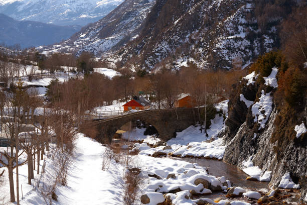 istock Benasque San Jaime bridge Esera river Huesca Spain 1339447958
