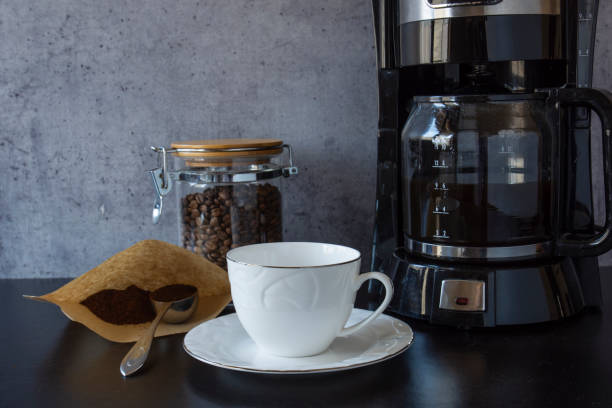 istock coffee machine, a cup of turkish coffee 1339448244