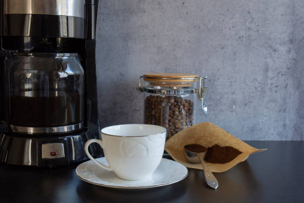 istock coffee machine, a cup of turkish coffee 1339448963