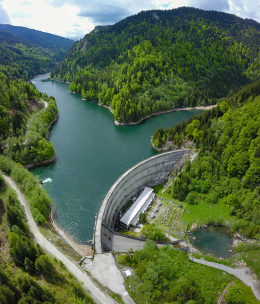 istock Petrimanu Lake and Dam - View from above 1339449059