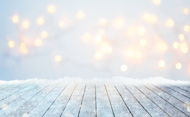 Winter festive New Year background.