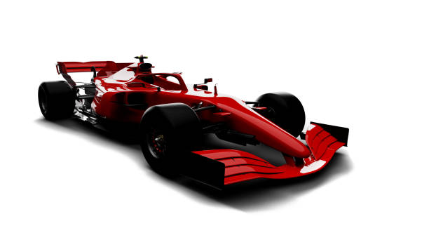 istock generic racecar (racing car) prototype, photorealistic render, isolated on white 1339450222