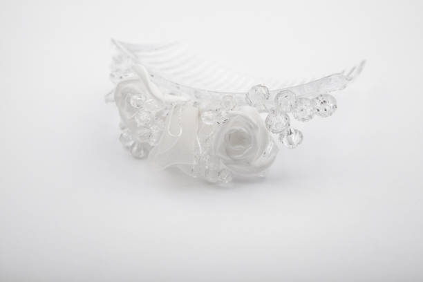 image of hairpin white background