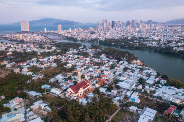istock Nha Trang city from Con De island 1339456136