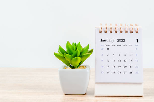 istock January 2022 desk calendar 1339458380
