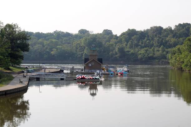 istock Boathouse in the Park 1339469230