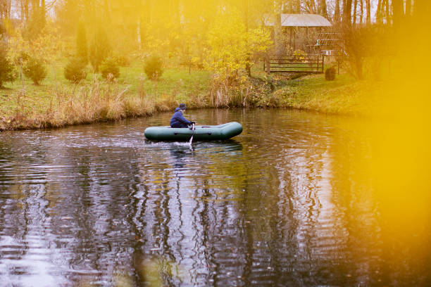 istock Little boy in boat 1339472044