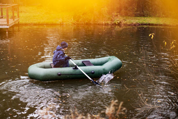 istock Little boy in boat 1339472117