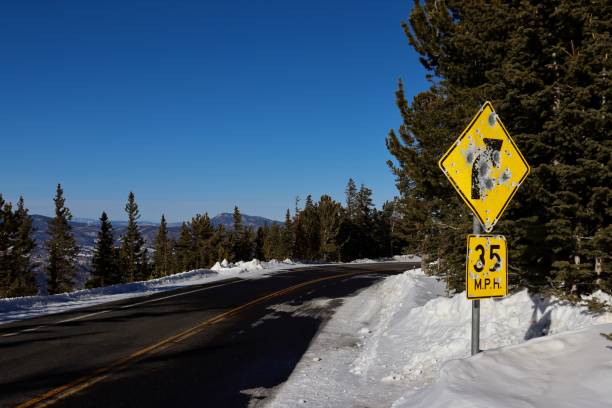 istock Colorado Highway 103 - Bullet Sign 1339472208