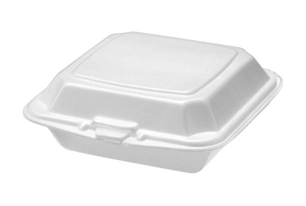 istock Styrofoam food box disposable 1339474056